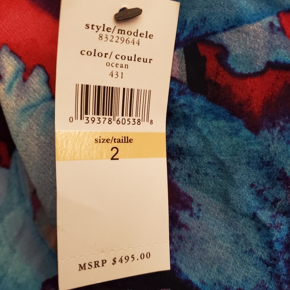 One Shoulder Silk Maxi - Picture 2 of 3